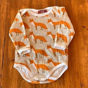 Milkbarn fox onesie